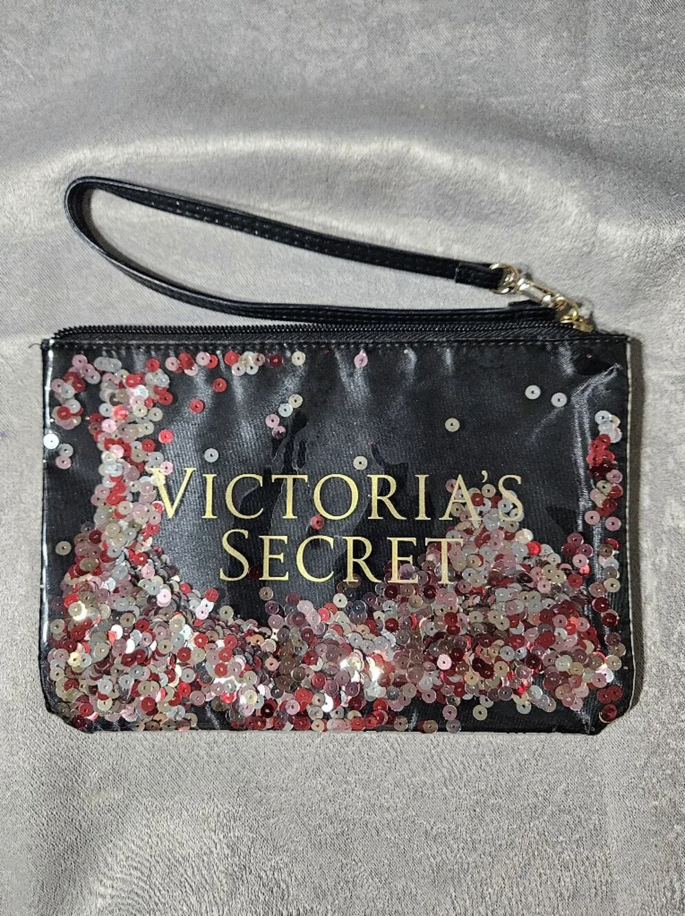 Victoria's Secret Sequin Makeup Bag